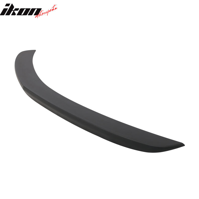 IKON MOTORSPORTS Pre-Painted Trunk Spoiler Compatible With 2010-2013 Mazda 3, Factory Style Painted ABS Car Exterior Trunk Spoiler Flush Mount Rear Wing Tail Roof Top Lid, 2011 2012