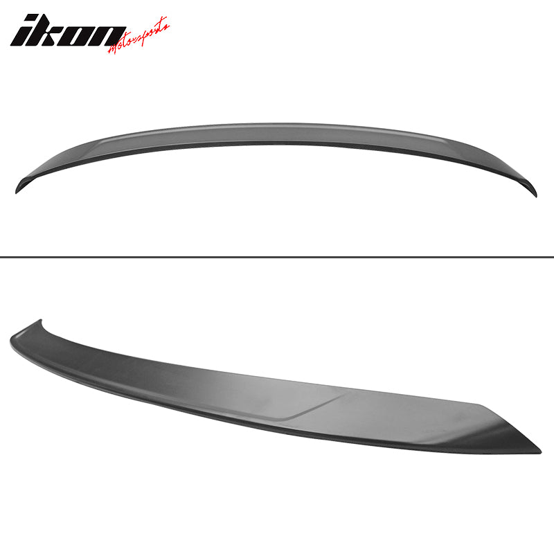 Fits 13-16 Mazda CX-5 Unpainted Black Rear Trunk Spoiler Lip Add On Wing ABS