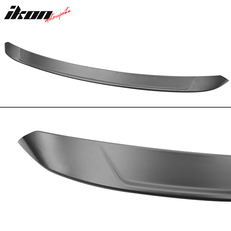 Fits 13-16 Mazda CX-5 Unpainted Black Rear Trunk Spoiler Lip Add On Wing ABS