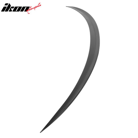 For 17-23 Benz C-Class C205 C43 C63 AMG IKON Style Trunk Spoiler Gloss Black ABS
