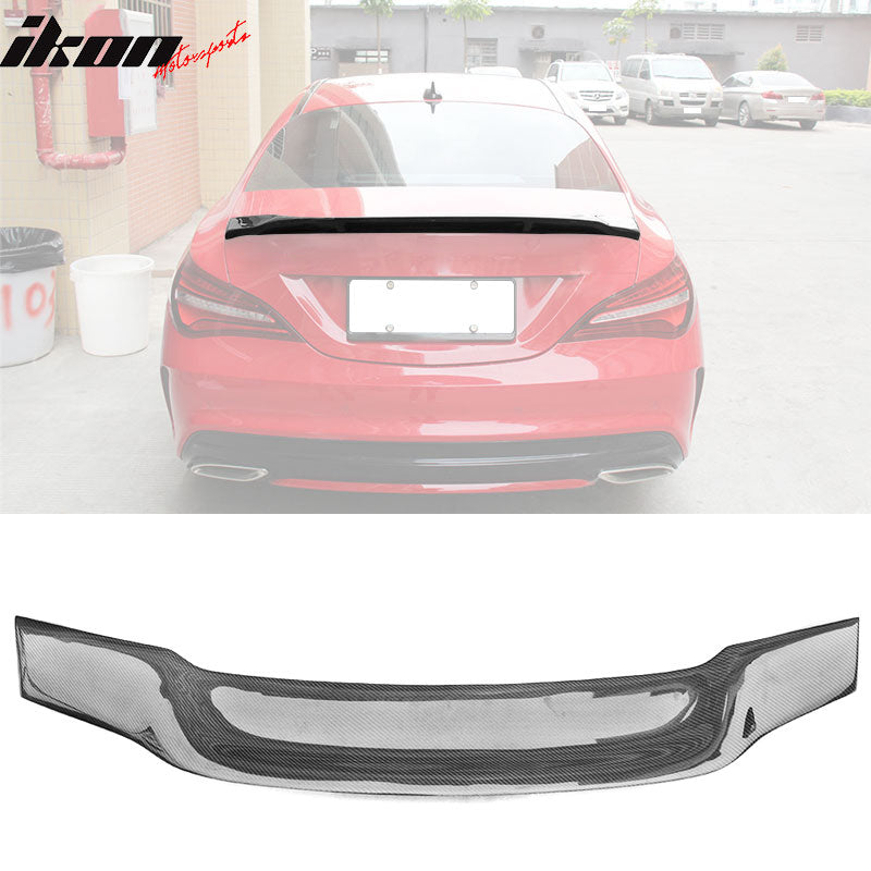 IKON MOTORSPORTS, Trunk Spoiler Compatible With 2013-2018 Mercedes