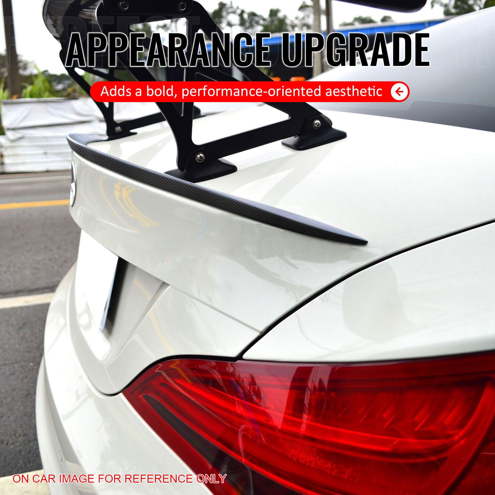Closeout! Fits 13-19 Benz W117 C117 CLA-Class M3 Trunk Spoiler Real Carbon Fiber
