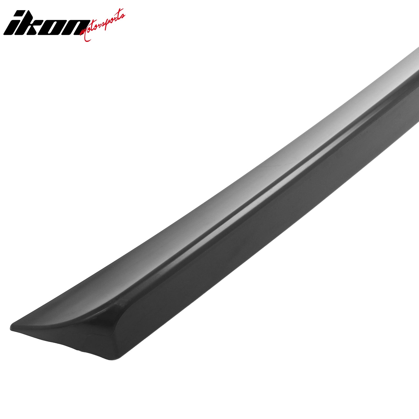 Fits 01-07 Benz C-Class W203 Sedan 4-Door IKON Trunk Spoiler Unpainted Black ABS