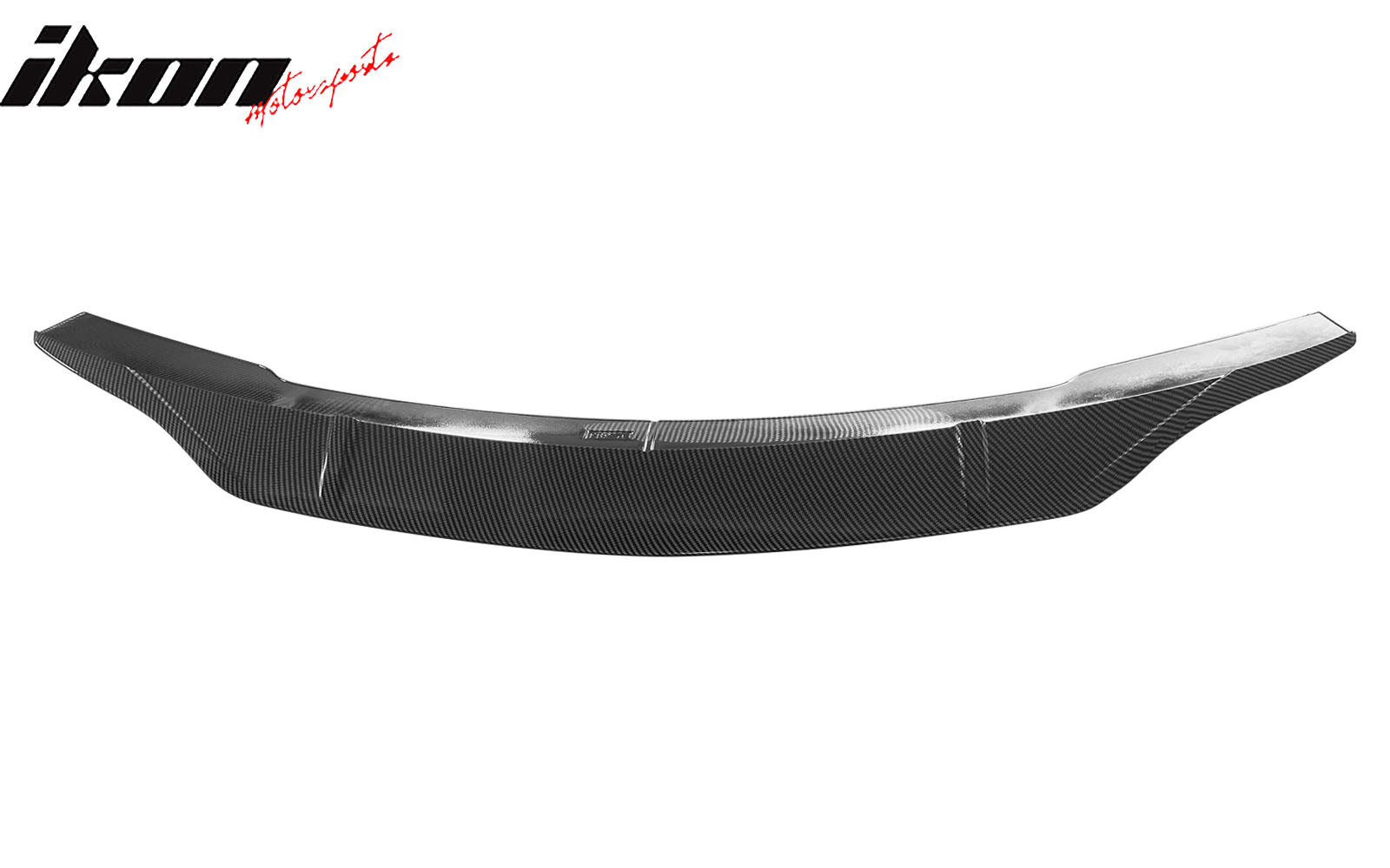 Fits 08-14 Benz W204 C-Class Trunk Spoiler R Style ABS Wing Carbon Fiber Print