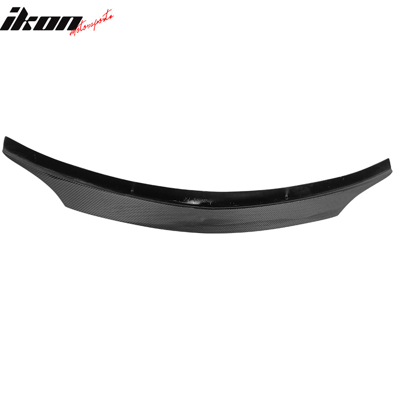 Fits 08-14 Benz C-Class W204 Sedan X Style Carbon Fiber CF Rear Trunk Spoiler