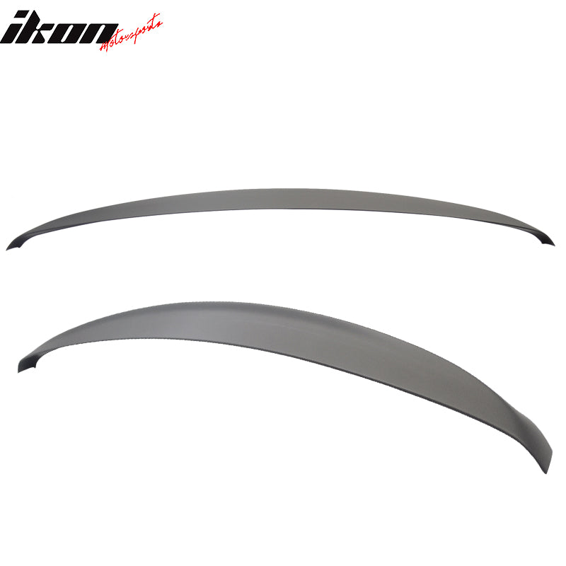 Fits 07-13 Benz W221 S-Class Sedan AMG Style Matte Black Rear Trunk Spoiler Wing