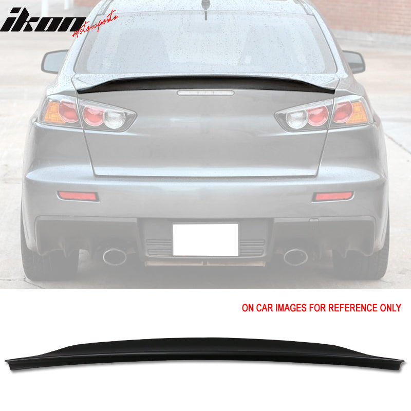 2008-2017 Mitsubishi Lancer EVO X 10 RS Rear Trunk Spoiler ABS