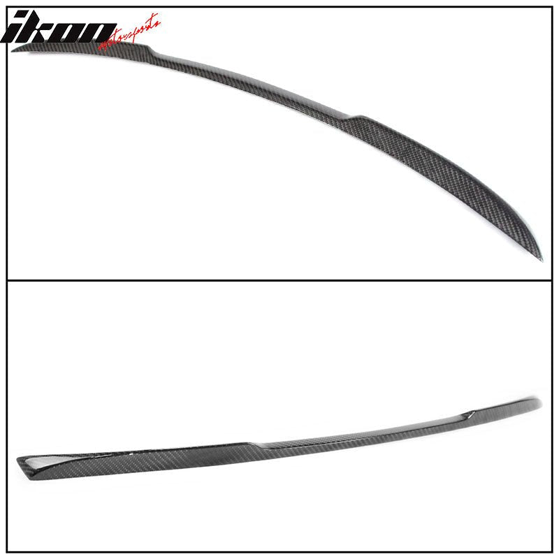 Fits 16-23 Mazda MX-5 Miata ND V Style Rear Trunk Spoiler Wing Carbon Fiber CF