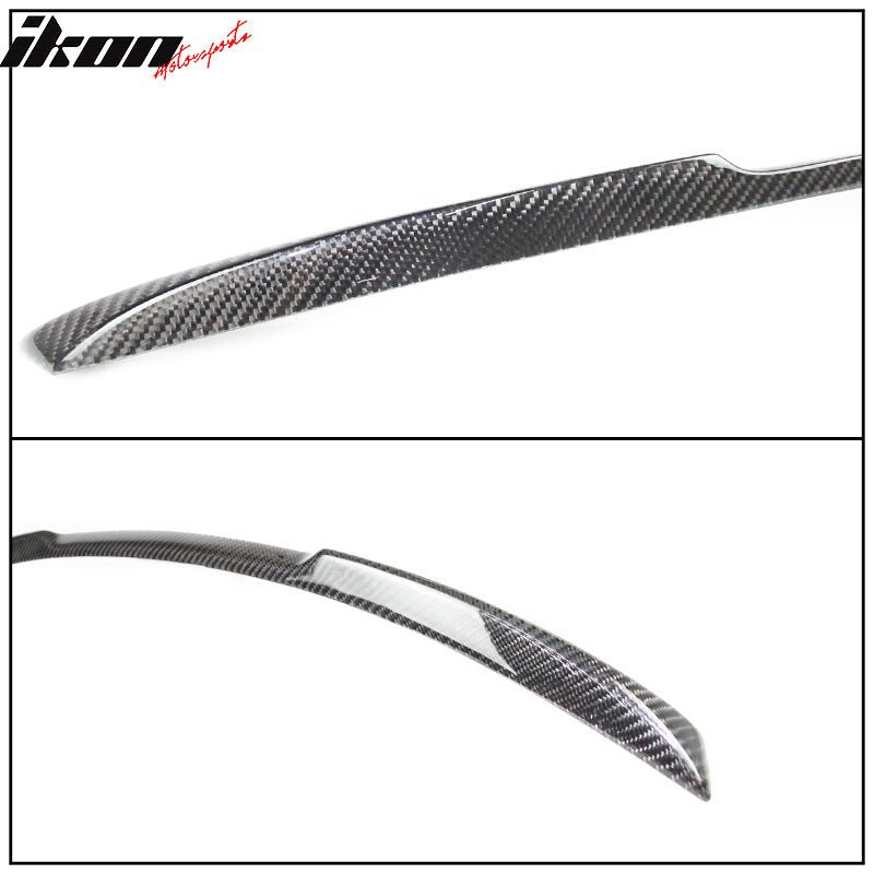 Fits 16-23 Mazda MX-5 Miata ND V Style Rear Trunk Spoiler Wing Carbon Fiber CF