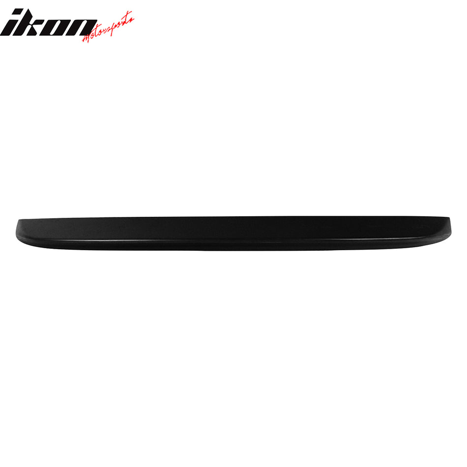 IKON MOTORSPORTS, Trunk Spoiler Compatible with 2003-2009 Nissan 350Z, OE Factory Style Painted ABS Plastic Rear Trunk Lid Spoiler Wing Lip
