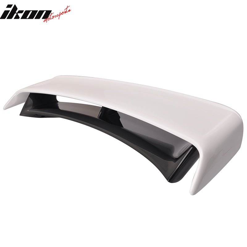 Fits 09-21 Nissan 370Z Z34 N Style Rear Trunk Spoiler Wing Painted White & Black