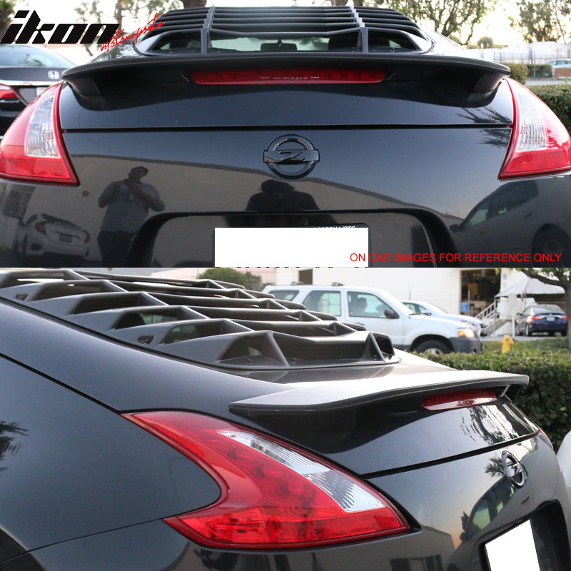 Compatible With 2009-2020 Nissan 370Z Factory Style Trunk Spoiler - ABS
