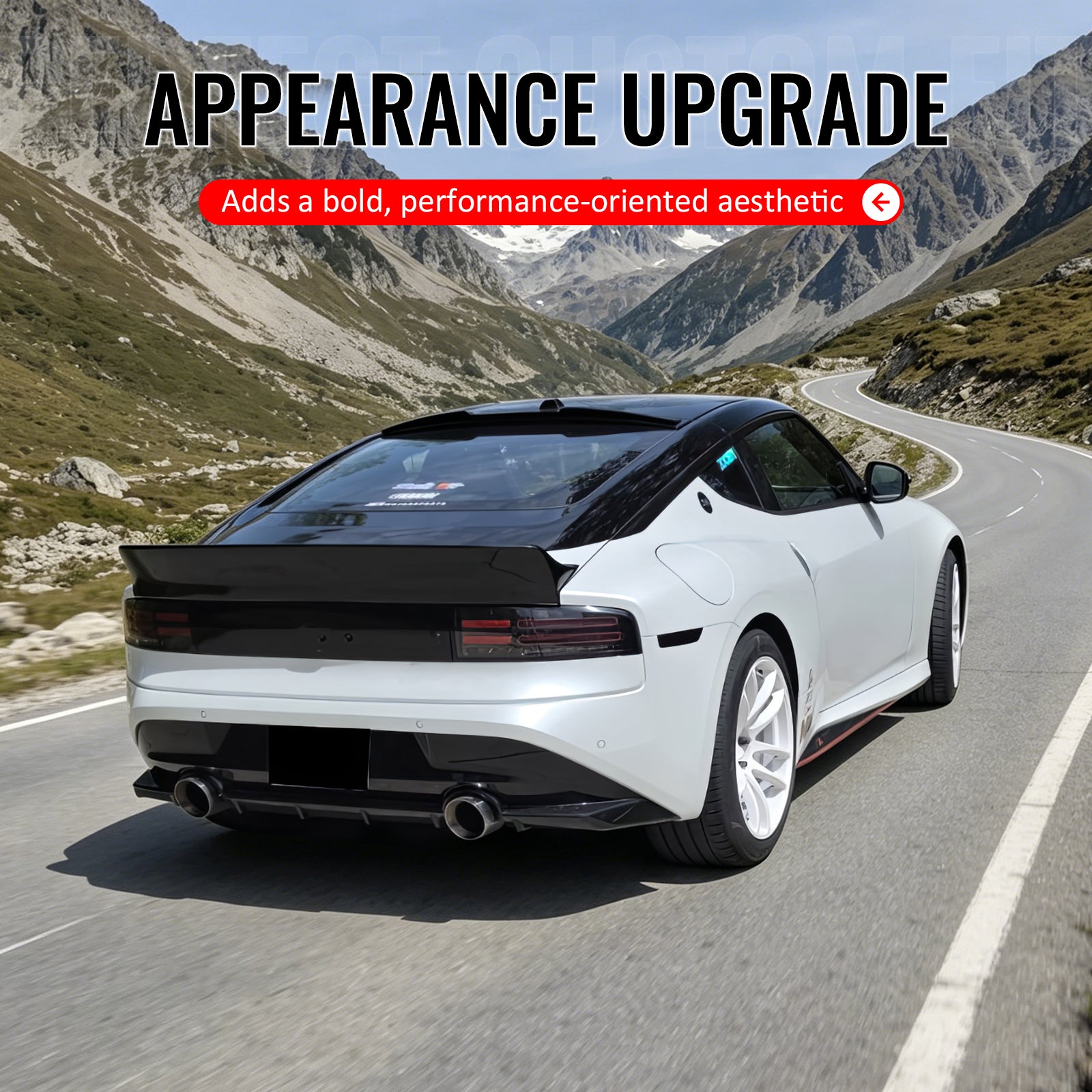 Trunk Spoiler for 2023-2026 Nissan Z 400Z Duckbill Style Matte