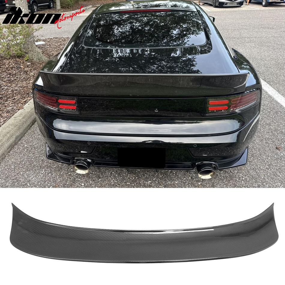 2023-2026 Nissan Z (400Z) Duckbill Style Trunk Spoiler Carbon Fiber Print ABS