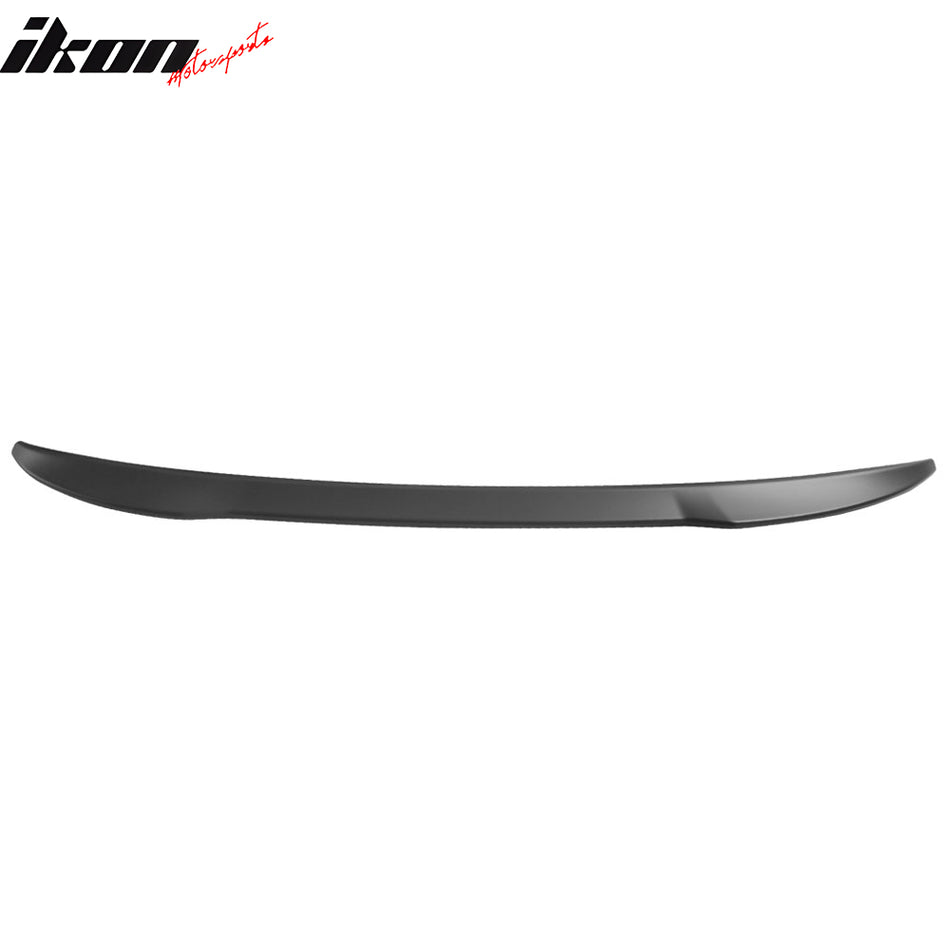 IKON MOTORSPORTS, Trunk Spoiler Compatible with 2019-2023 Nissan Altima, Rear Trunk Spoiler Wing Lip Body Kit Replacement ABS Plastic M4 Style Painted #B20 Bluish Black Metallic, 2020