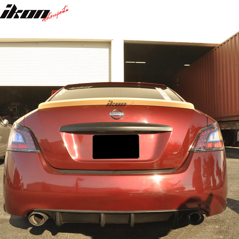 Compatible With 2009-2015 Nissan Maxima ST Style Trunk Spoiler - ABS