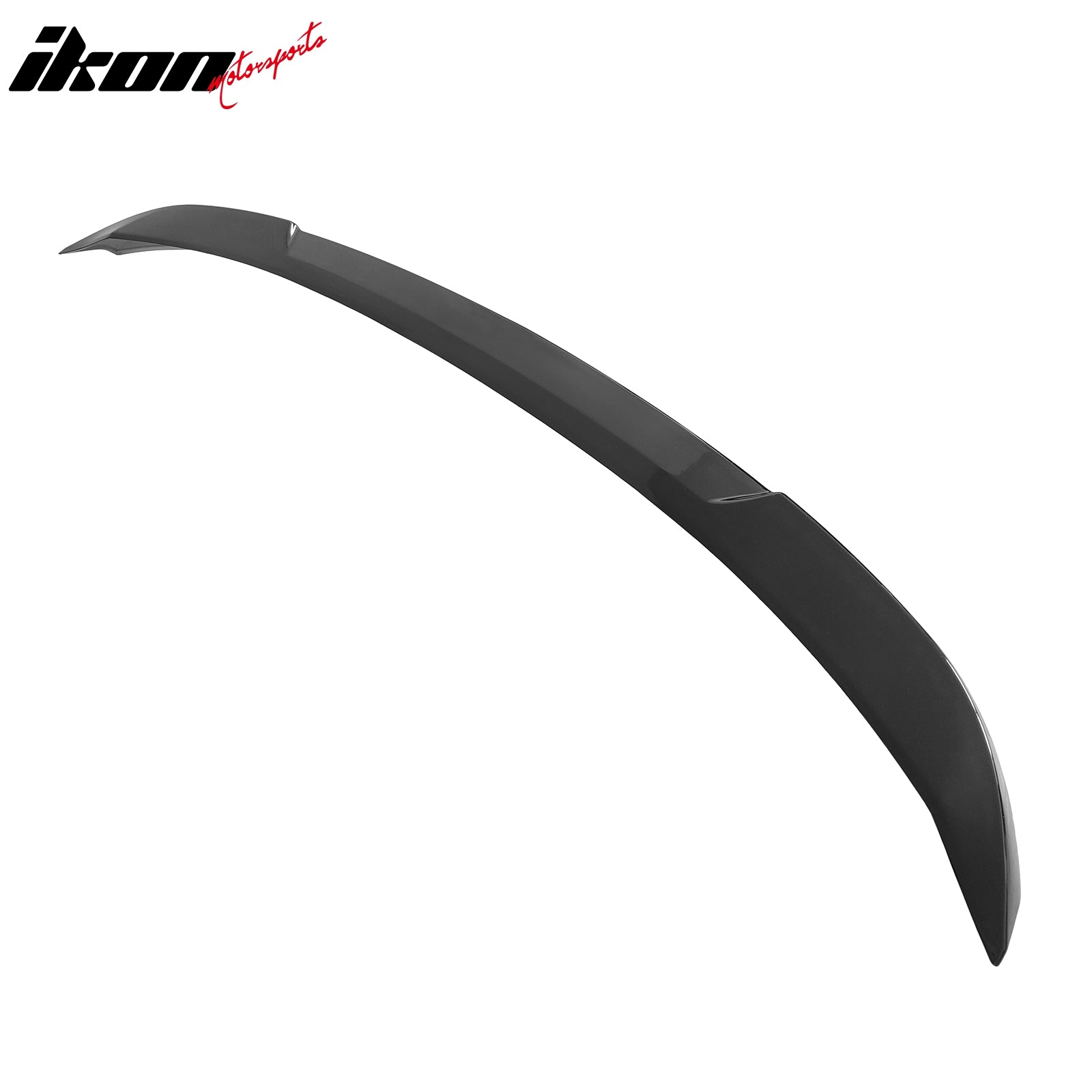 IKON MOTORSPORTS, Trunk Spoiler Compatible with 2020-2024 Nissan Sentra Sedan 4-Door, IKON Style ABS Rear Trunk Lid Spoiler Wing Lip