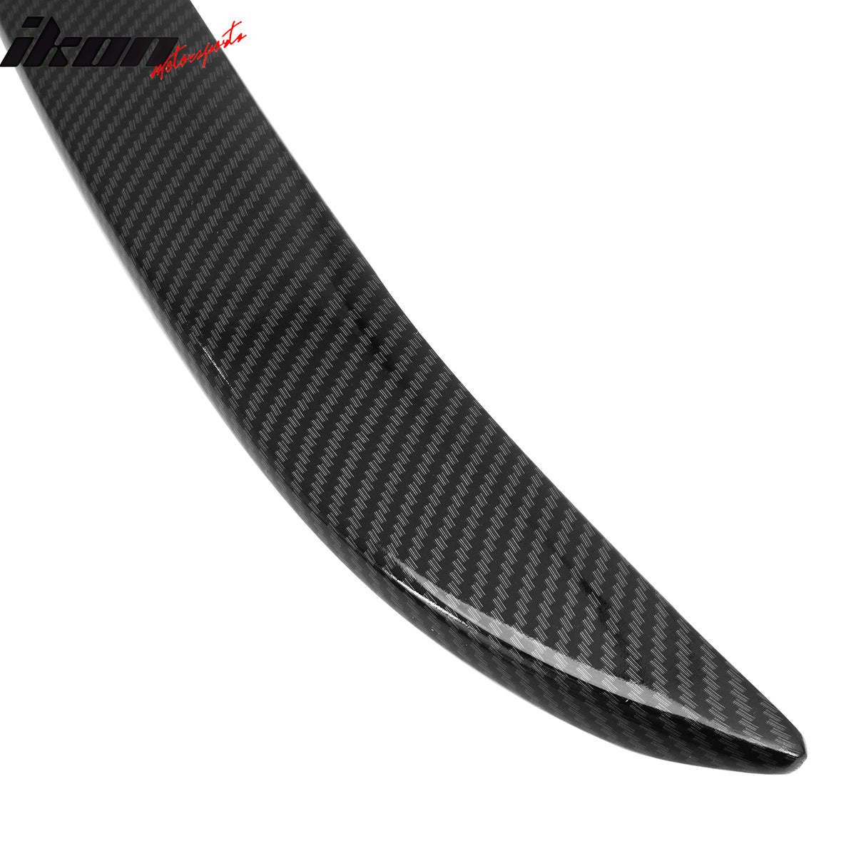 Fits 20-25 Nissan Sentra SR Style Carbon Fiber Print Rear Trunk Spoiler Wing ABS