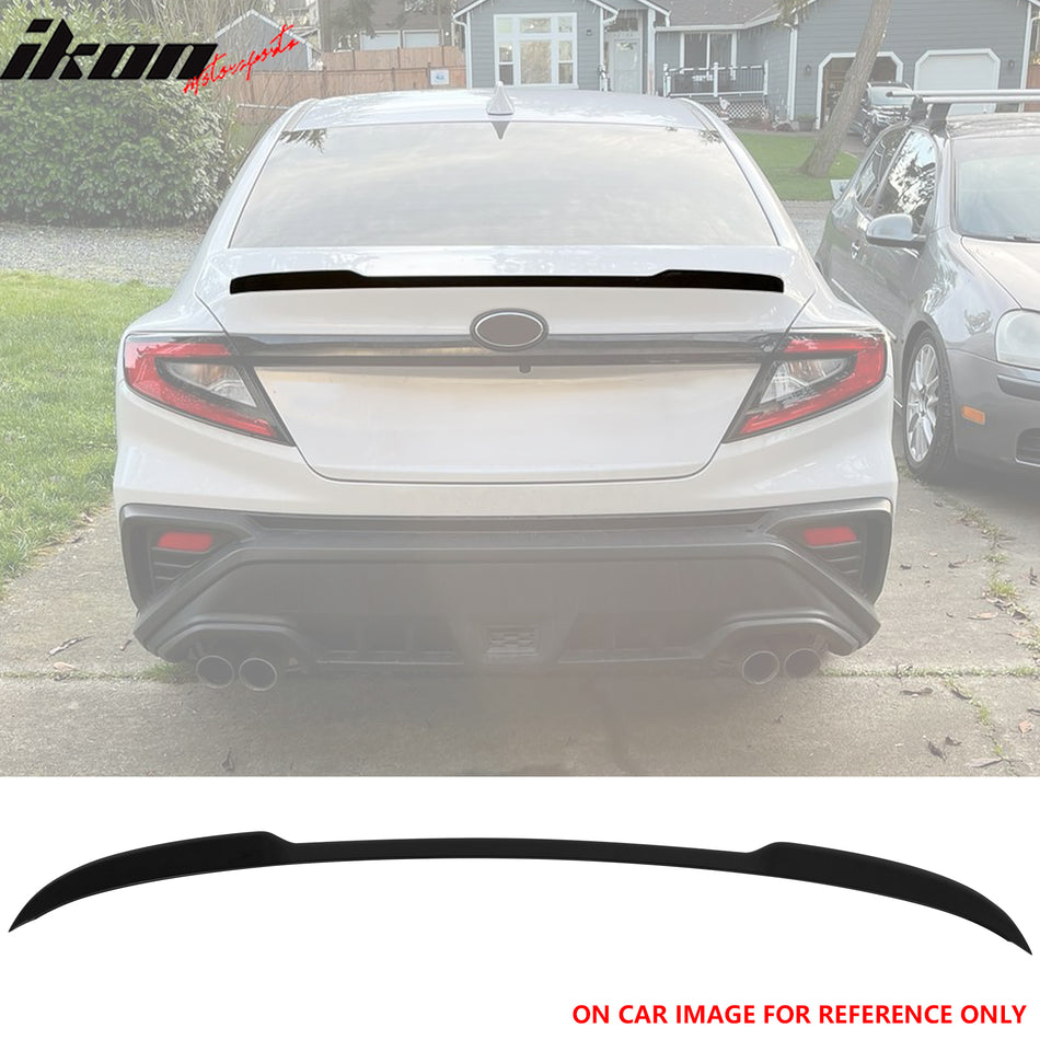 2022-2024 Subaru WRX D Style Painted #D4S Rear Trunk Spoiler ABS