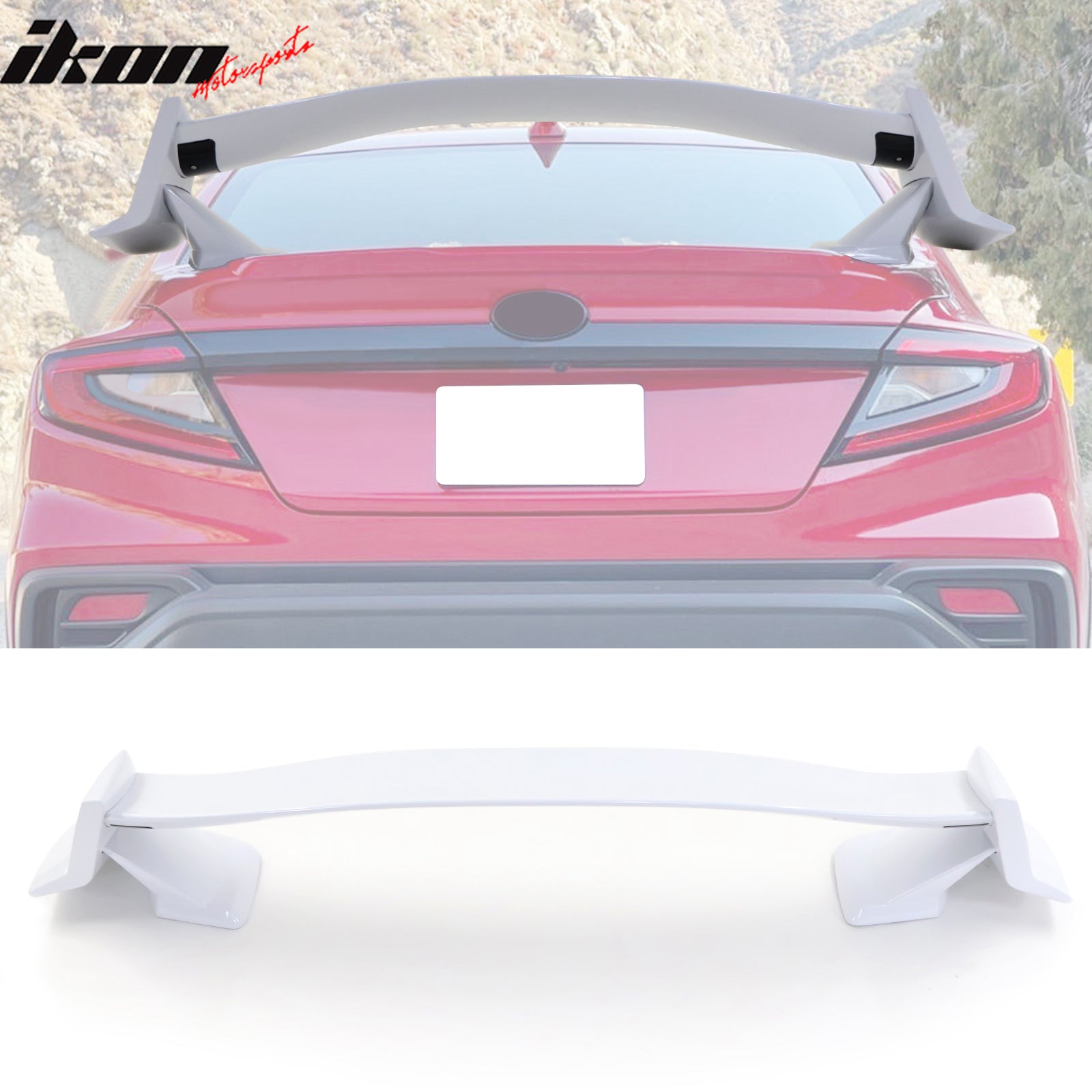 Fits 22-25 Subaru WRX 5th Gen Type R Rear Trunk Spoiler Highkick Wing