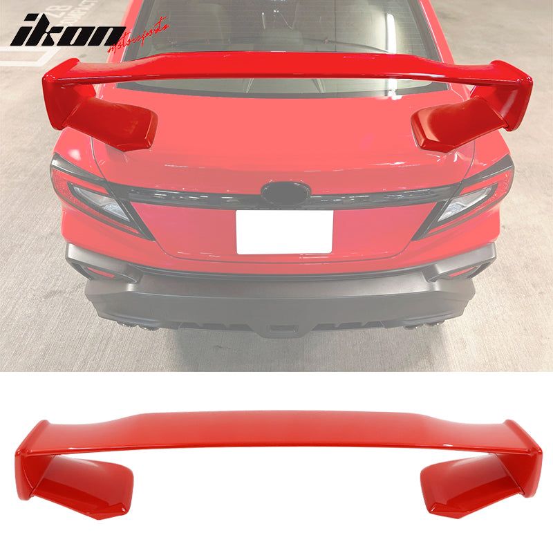 IKON MOTORSPORTS, Trunk Spoiler Compatible With 2022-2024 Subaru