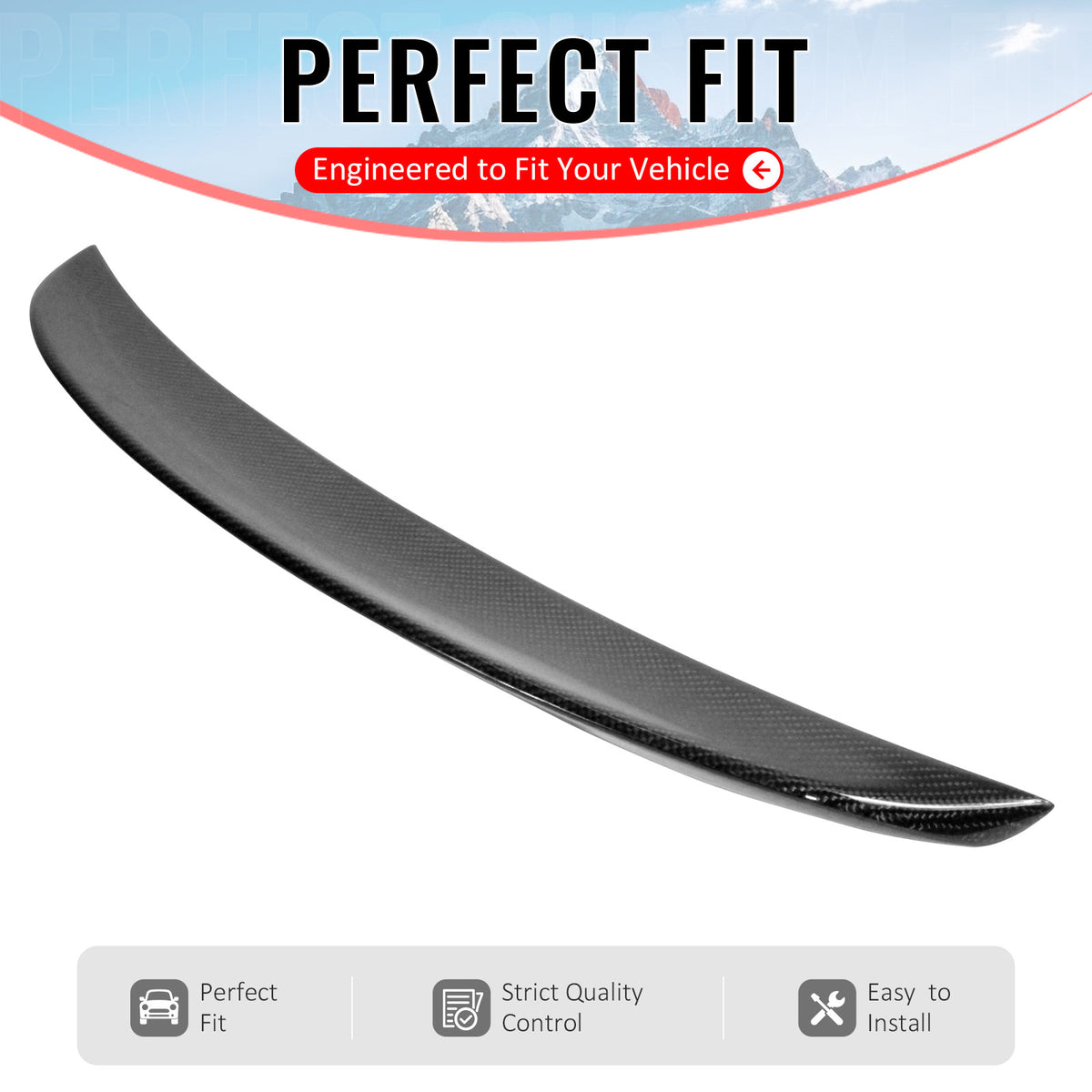Fit 13-16 Scion FR-S & 13-20 Subaru BRZ & 17-20 Toyota 86 Trunk Spoiler