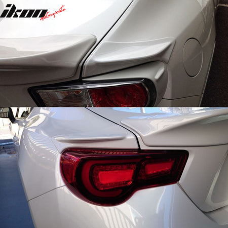 Fits 13-20 Scion FRS GT86 FT86 Subaru BRZ Trunk Side Spoiler (ABS)