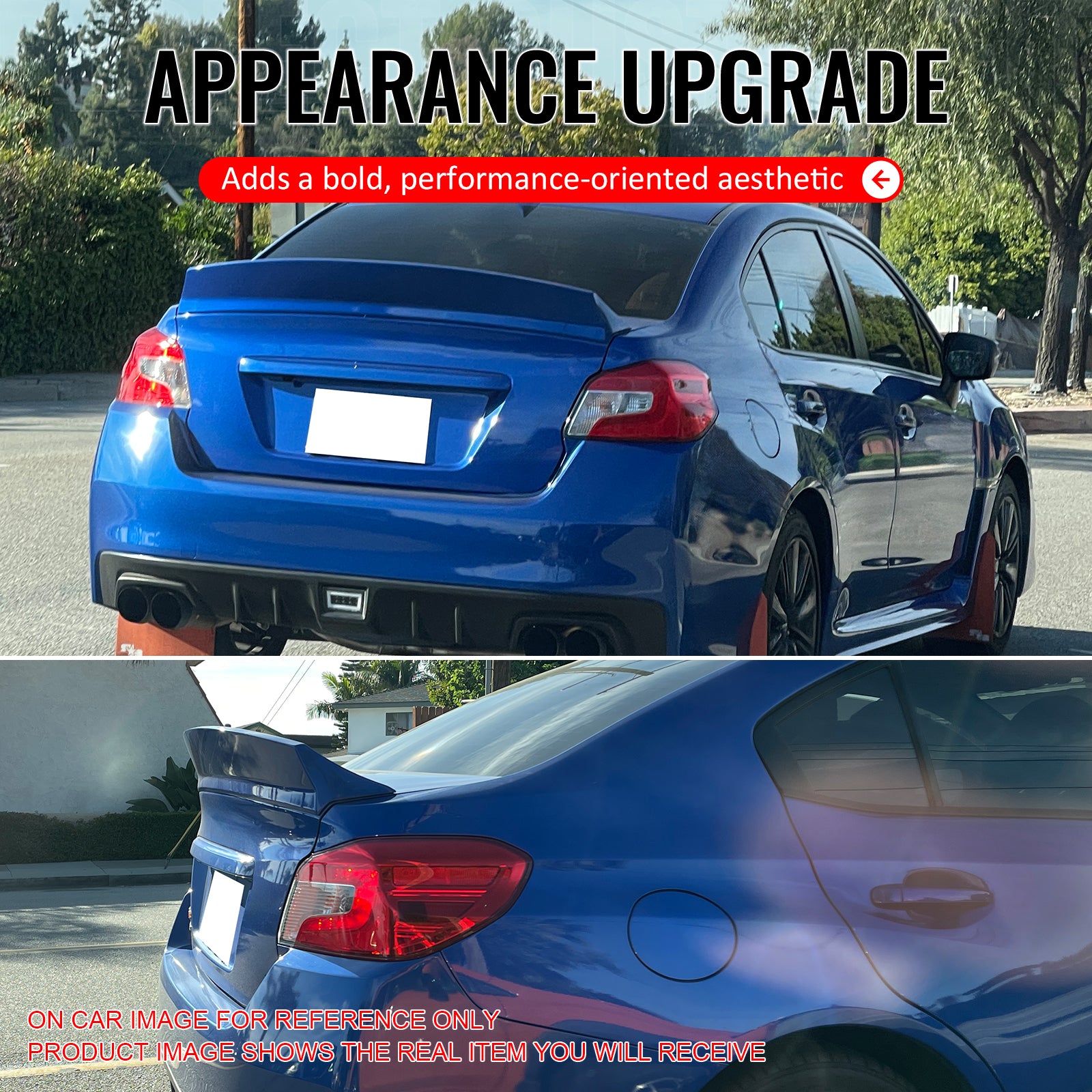 Fits 15-21 Subaru WRX STI & 12-16 Impreza Duckbill Trunk Spoiler Painted G1U ABS