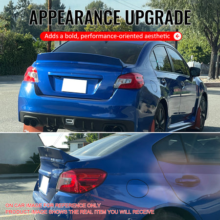 Fits 15-21 Subaru WRX STI & 12-16 Impreza Duckbill Trunk Spoiler Painted G1U ABS