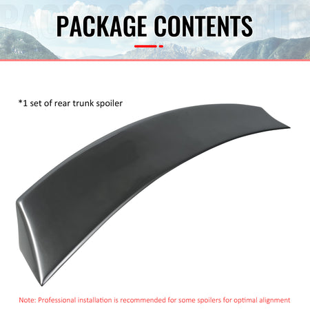 Fits 15-21 Subaru WRX STI & 12-16 Impreza Duckbill Trunk Spoiler Painted G1U ABS