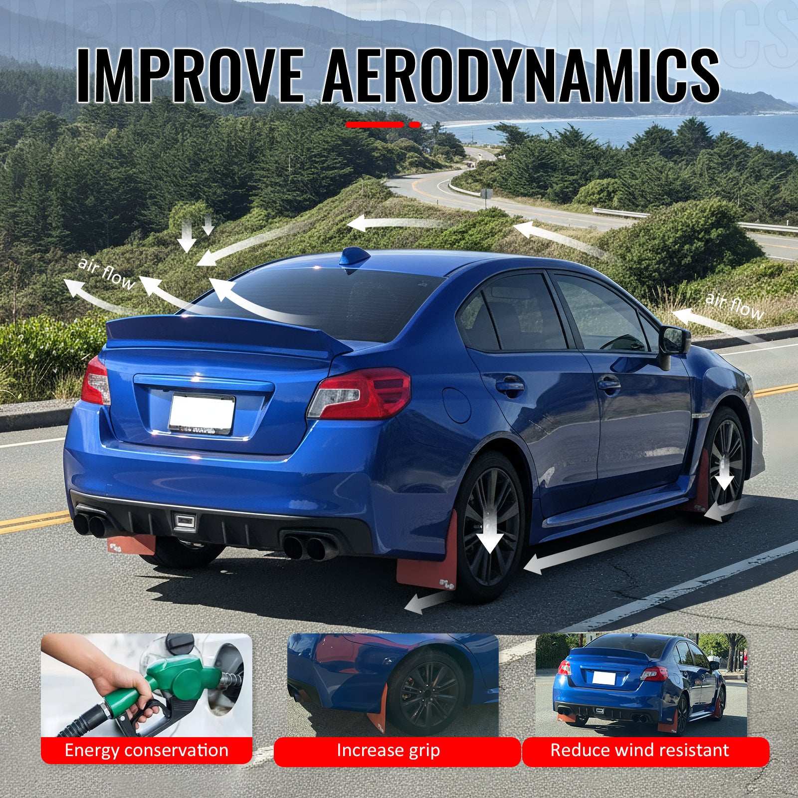 Fits 15-21 Subaru WRX STI & 12-16 Impreza Duckbill Trunk Spoiler Painted G1U ABS