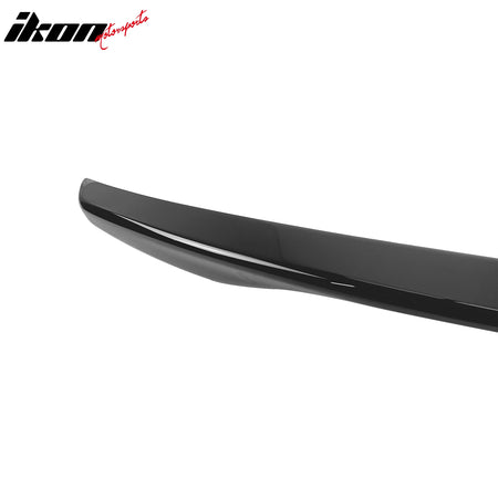 Fits 15-21 Subaru WRX & STI D2 Style Gloss Black Rear Trunk Spoiler Wing Lip ABS