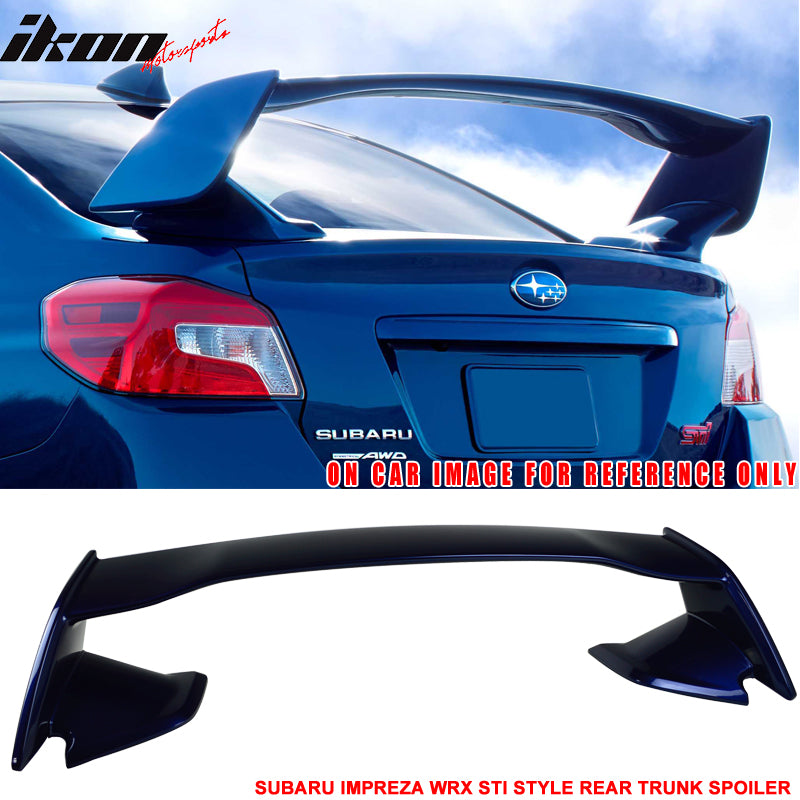 2015-2021 Subaru WRX Sti Style Rear Trunk Spoiler Wing ABS