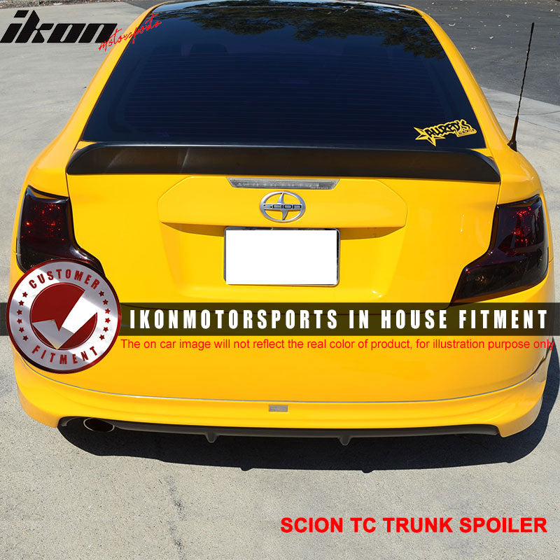 Fits 11-16 Scion TC RS Style Trunk Spoiler - ABS