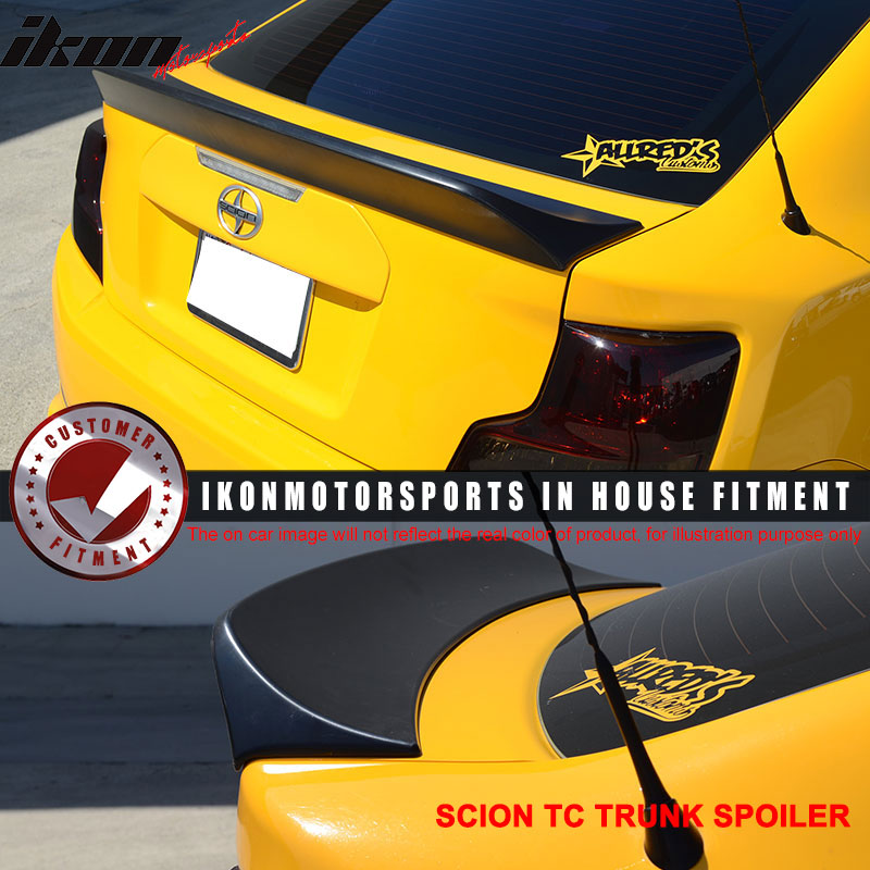 Compatible With 2011-2016 Scion TC RS Style Trunk Spoiler - ABS