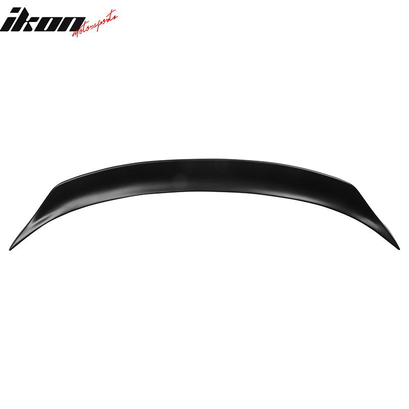 IKON MOTORSPORTS, Trunk Spoiler Compatible with 2018-2024 Toyota Camry, IKON Duckbill Style Painted ABS Plastic Rear Trunk Lid Spoiler Wing Lip