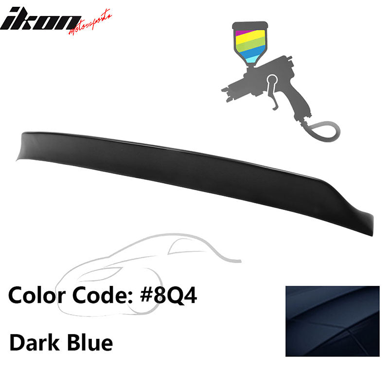 8q4 Color Code Fits 18-24 Toyota Camry Duckbill ABS Rear Trunk Spoiler #8Q4 Dark Blue ...