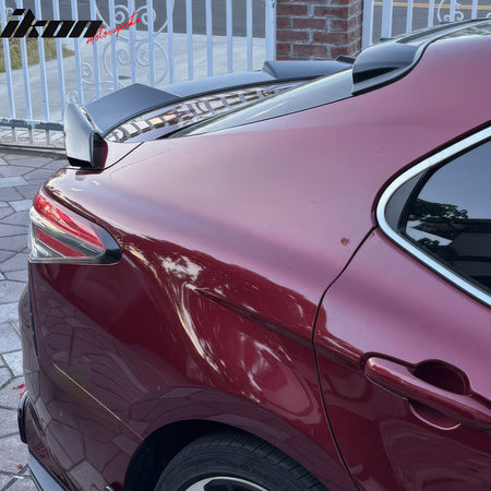 For 2018-2024 Toyota Camry XV70 8th KN Style Rear Trunk Spoiler Wing Gloss Black