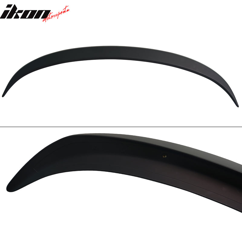 Compatible With 2018-2024 Toyota Camry Factory Style Unpainted ABS Rear Trunk Lip Spoiler Wing