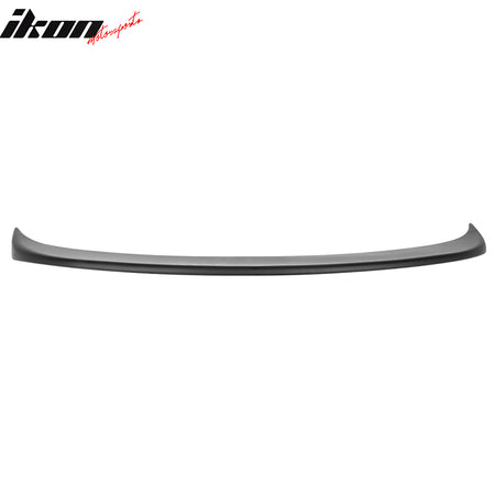 IKON MOTORSPORTS, Trunk Spoiler Compatible with 2018-2024 Toyota Camry, SM Style ABS Plastic Rear Trunk Lid Spoiler Wing Lip