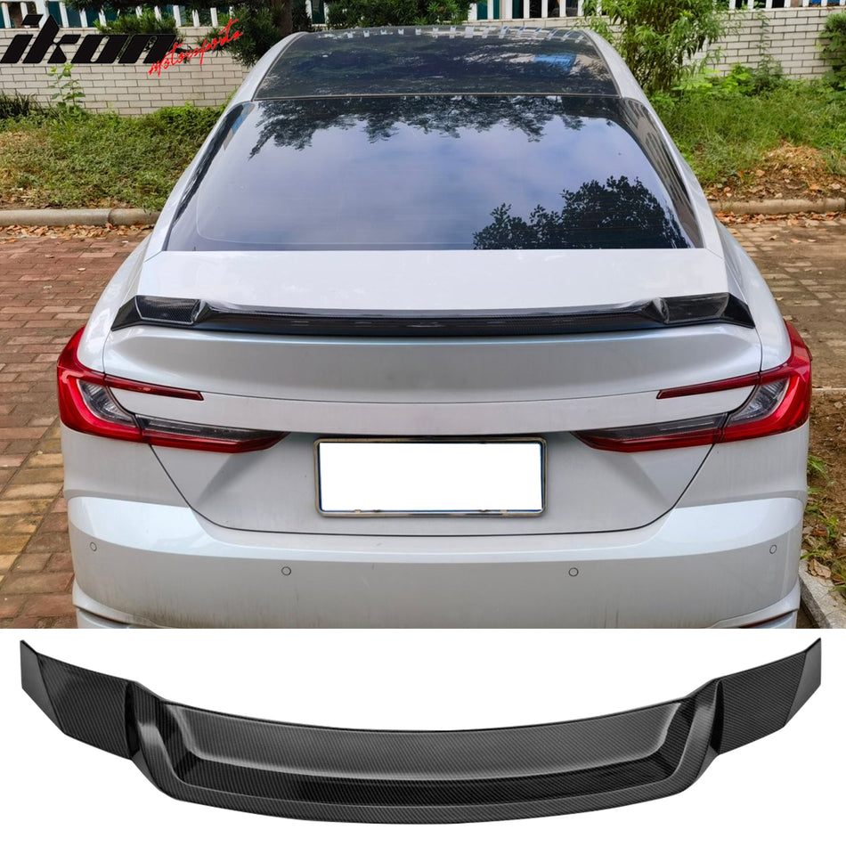 2025-2026 Toyota Camry XV80 9th R Style Carbon Fiber Print Trunk Spoiler ABS