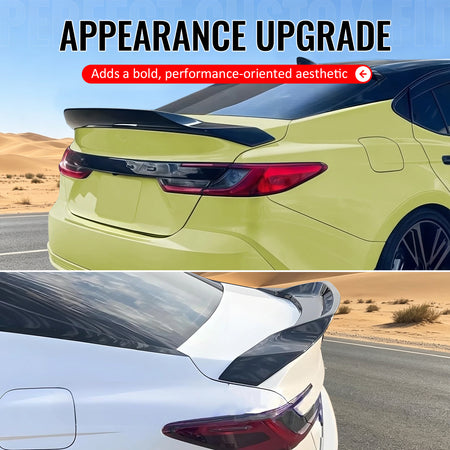 Fits 2025-2026 Toyota Camry XV80 9th R Style Rear Trunk Spoiler Wing Gloss Black