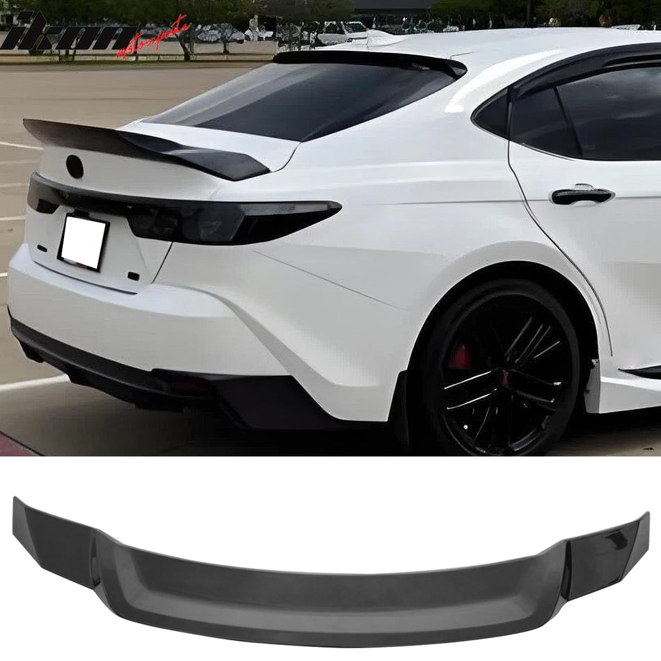 2025-2026 Toyota Camry XV80 9th R Style Gloss Black Trunk Spoiler ABS