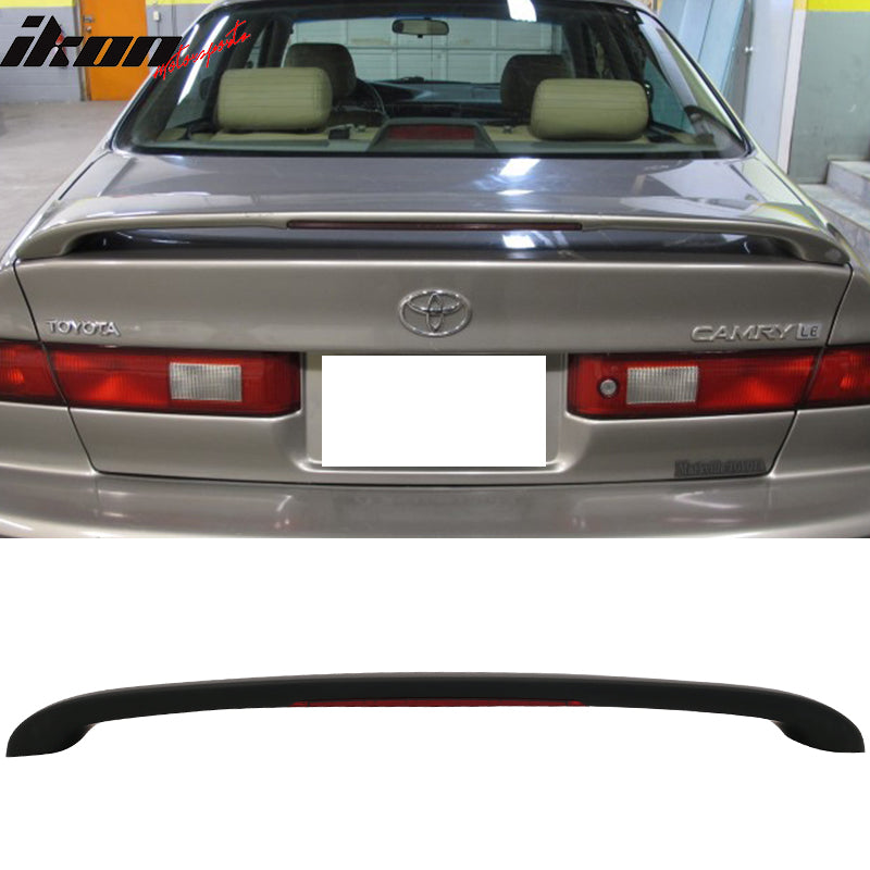 1997-2001 Toyota Camry OEM Style Matte Black LED Rear Spoiler Wing