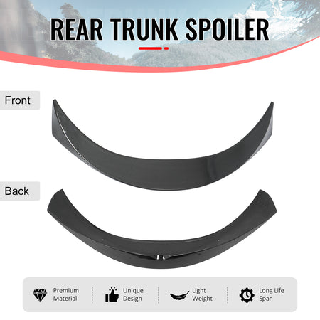 Fits 19-26 Toyota Corolla Trunk Spoiler Carbon Fiber Print JDM Style Rear Wing