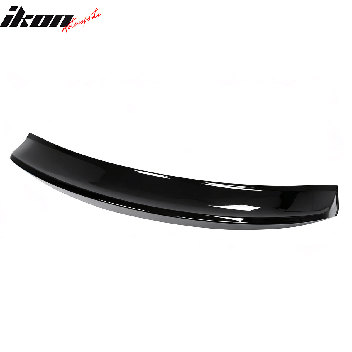 Fits 24-26 Tesla 3 Duckbill IKON Style Trunk Spoiler Gloss Black Rear Wing ABS