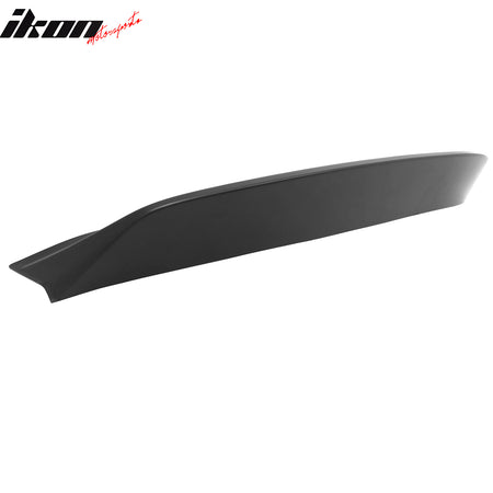 Fits 24-26 Tesla 3 Duckbill IKON Style Trunk Spoiler Matte Black Rear Wing ABS