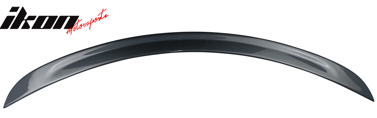 Fits 12-25 Tesla Model S OE Style Rear Trunk Spoiler Wing Lip Painted #PMTG Gray