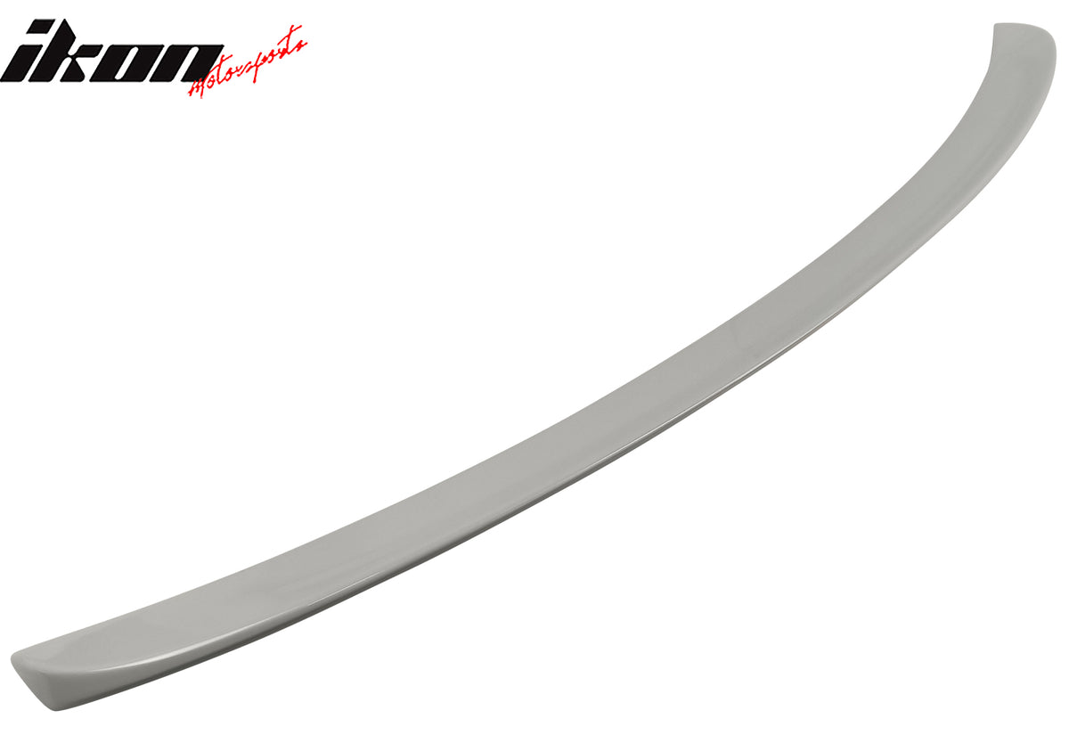 Fits 12-25 Tesla Model S OE Style Rear Trunk Spoiler Wing Painted #PPSW White