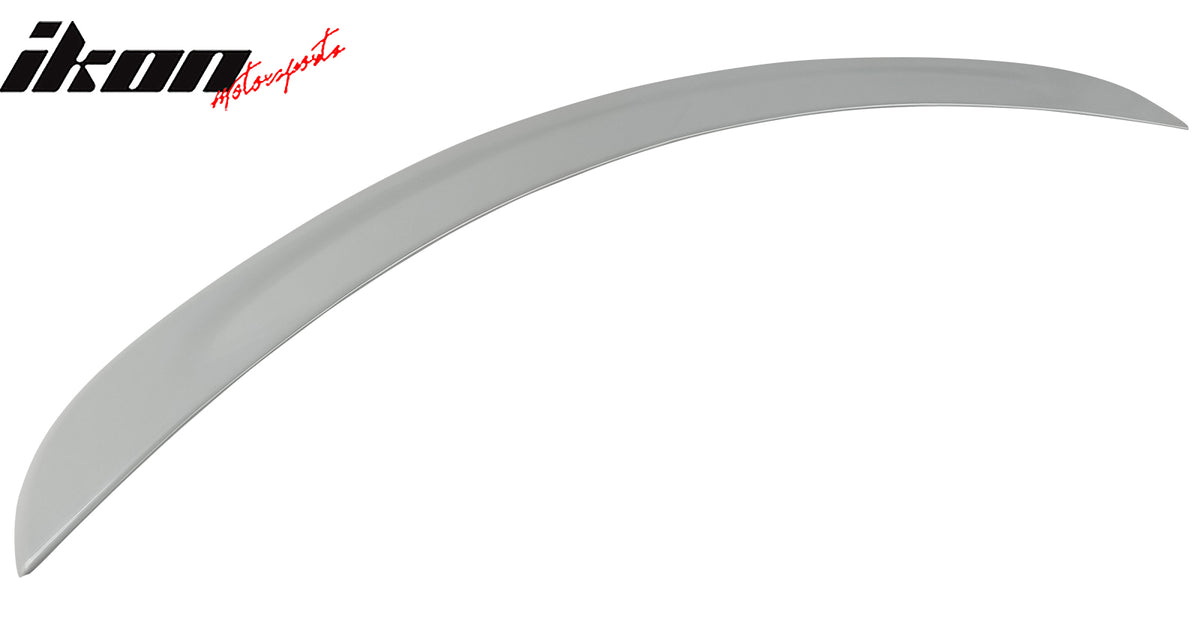Fits 12-25 Tesla Model S OE Style Rear Trunk Spoiler Wing Painted #PPSW White